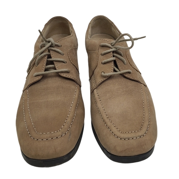 Rockport Tan Leather Lace-up Up Shoe 7.5 - Picture 3 of 7